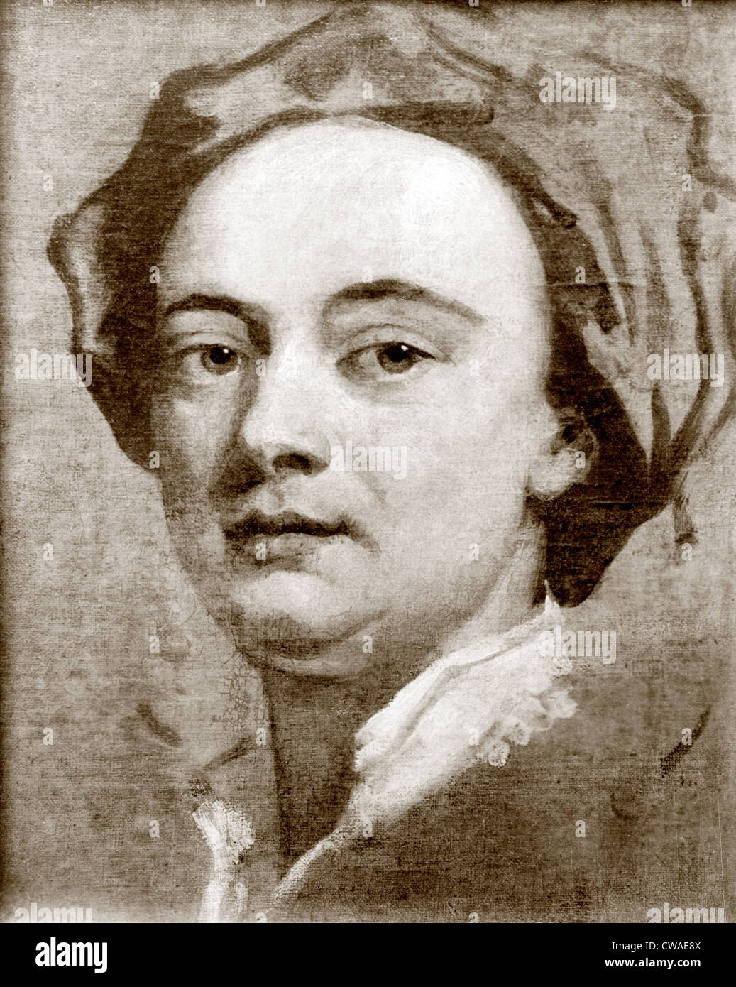 John Gay (1685-1732), poète et dramaturge anglais, mieux connu pour l'opéra de mendiants, 1728. Gay-associé à Alexander Pope, Banque D'Images