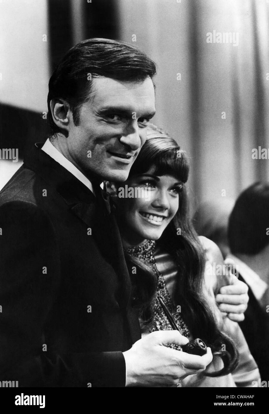 Hugh Hefner et Barbi Benton.ca 1969. Avec la permission des Archives CSU/Everett Collection. Banque D'Images