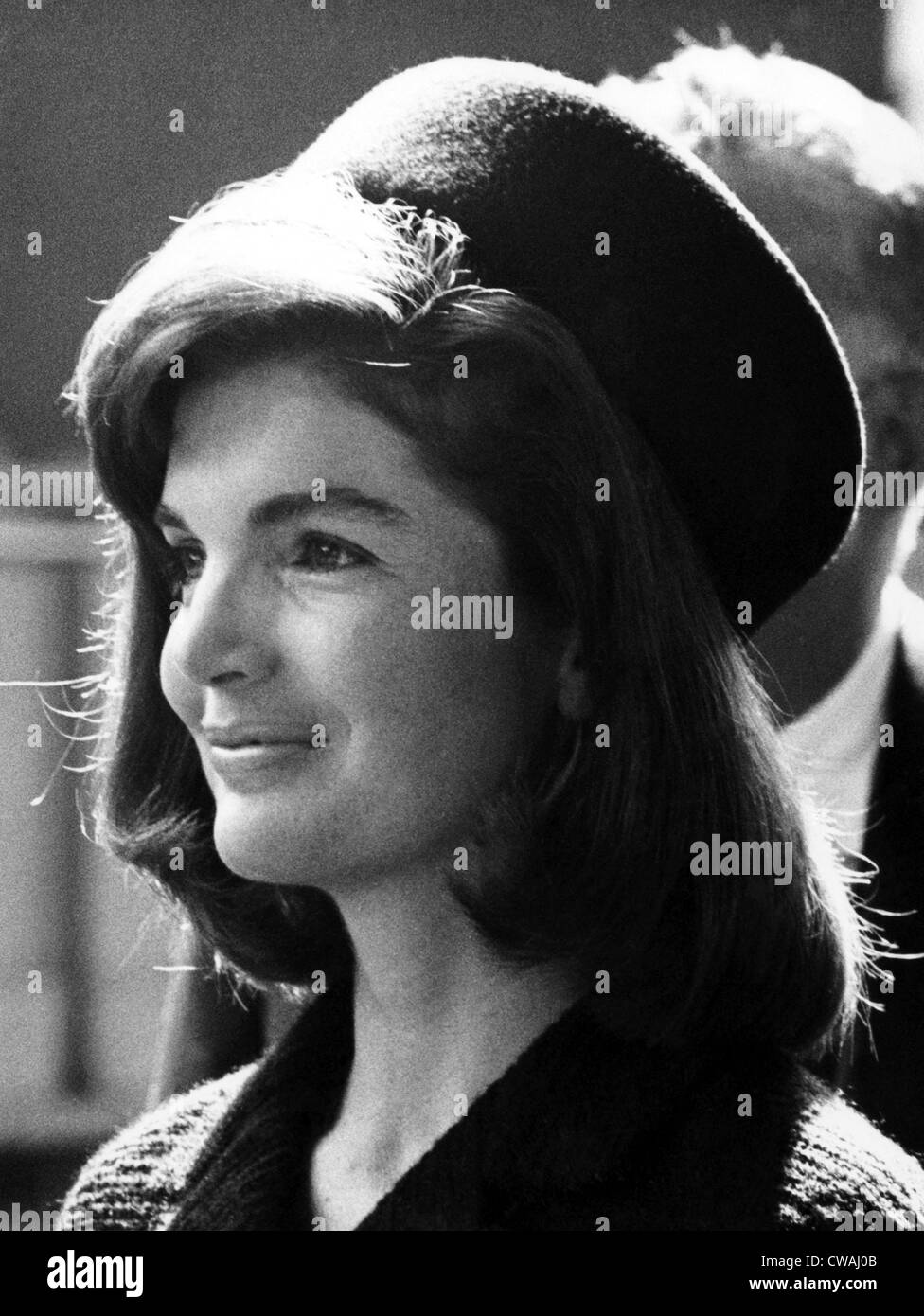 Jacqueline Kennedy, rejoint le Président en saluant l'Empereur Haïlé Sélassié à Union Station à Washington DC. Octobre Banque D'Images