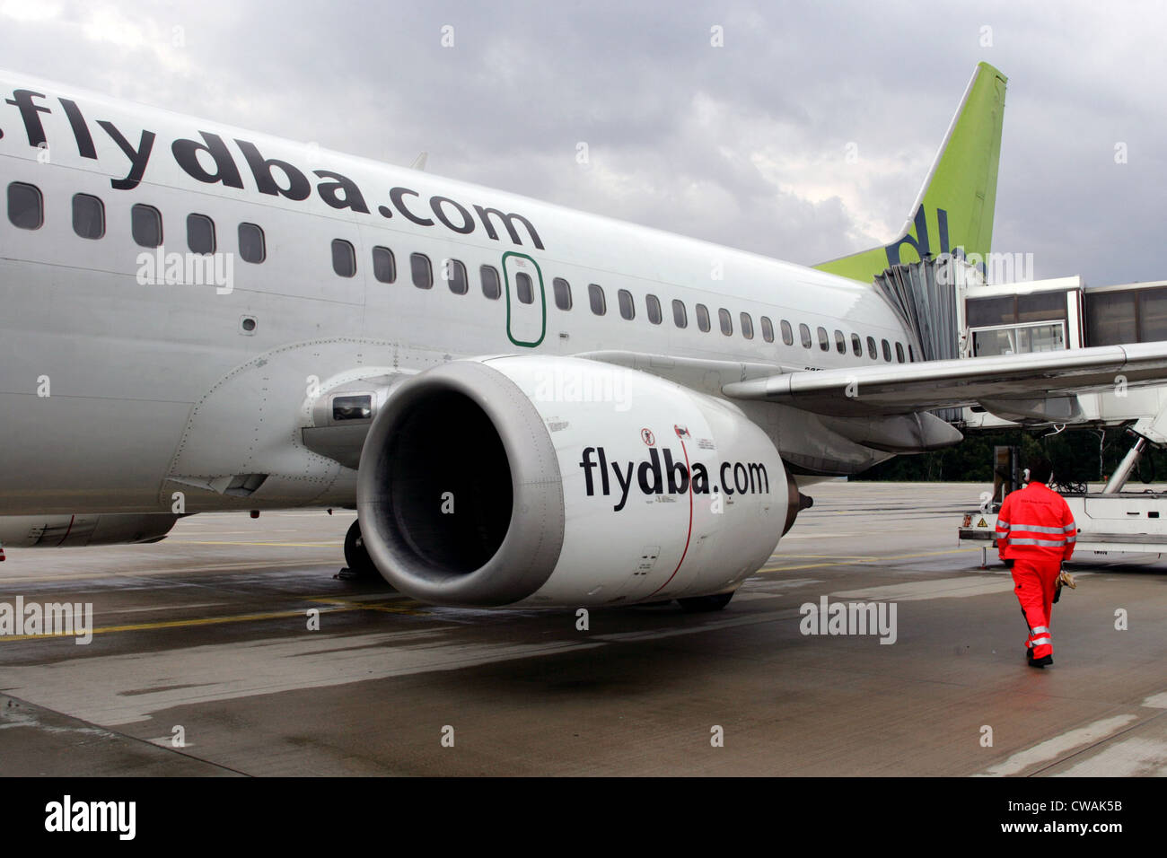 Cologne, la machine s/n à l'aéroport Cologne-Bonn Banque D'Images