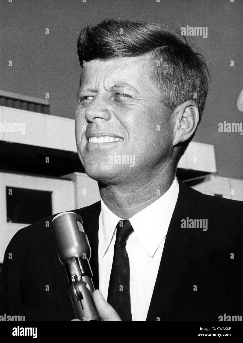 Le sénateur John F. Kennedy, 1960. Avec la permission de : Archives CSU/Everett Collection Banque D'Images