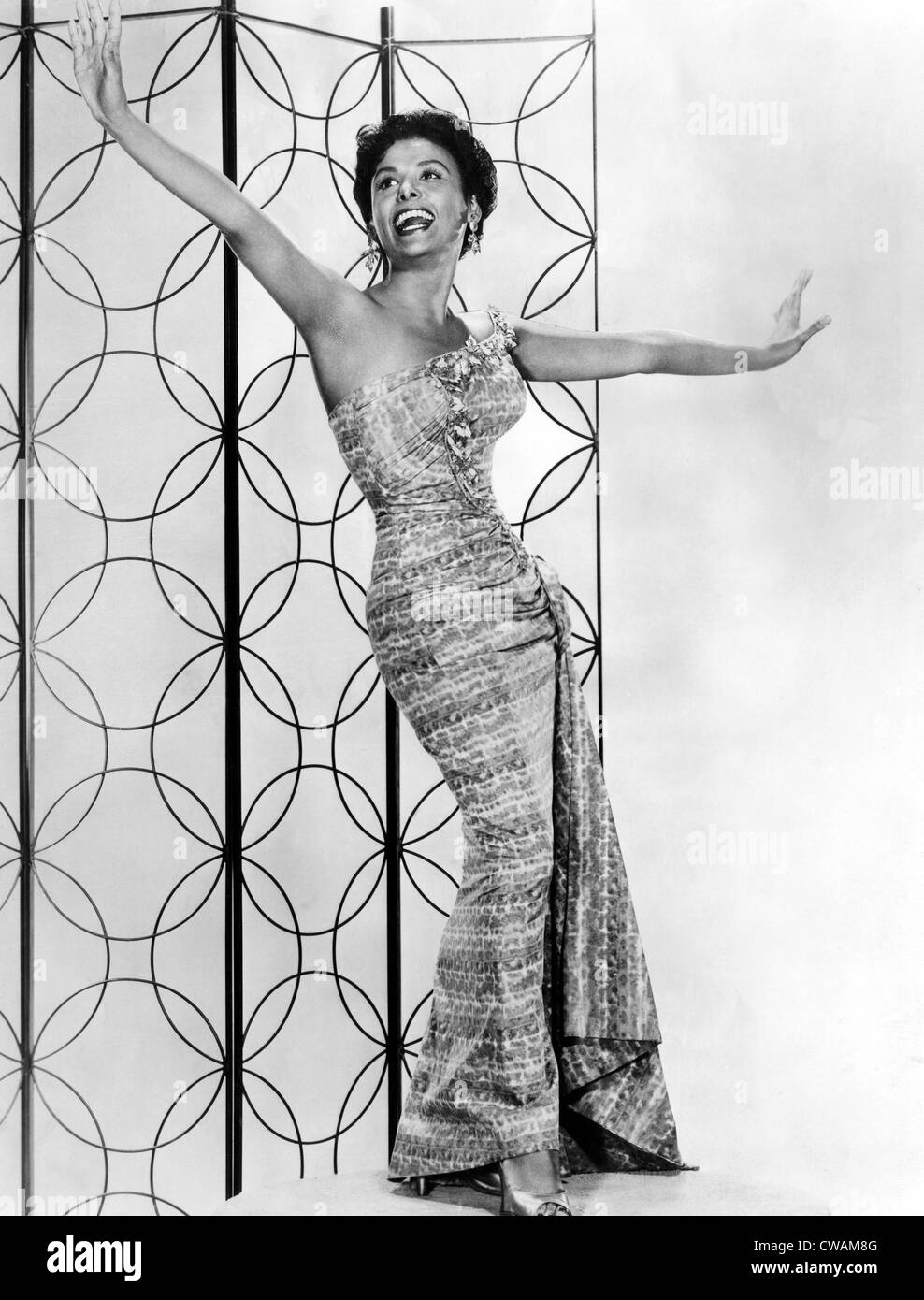 Lena Horne. ca. Années 1950. Avec la permission de : Archives CSU/Everett Collection Banque D'Images
