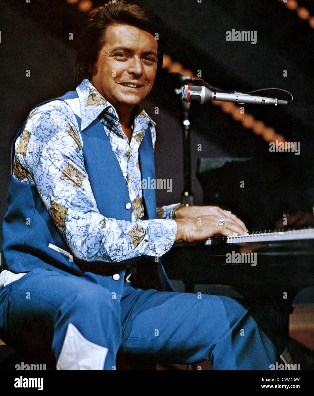 La chanteuse de country Mickey Gilley. ca. 1978. Avec la permission de : Archives CSU/Everett Collection Banque D'Images