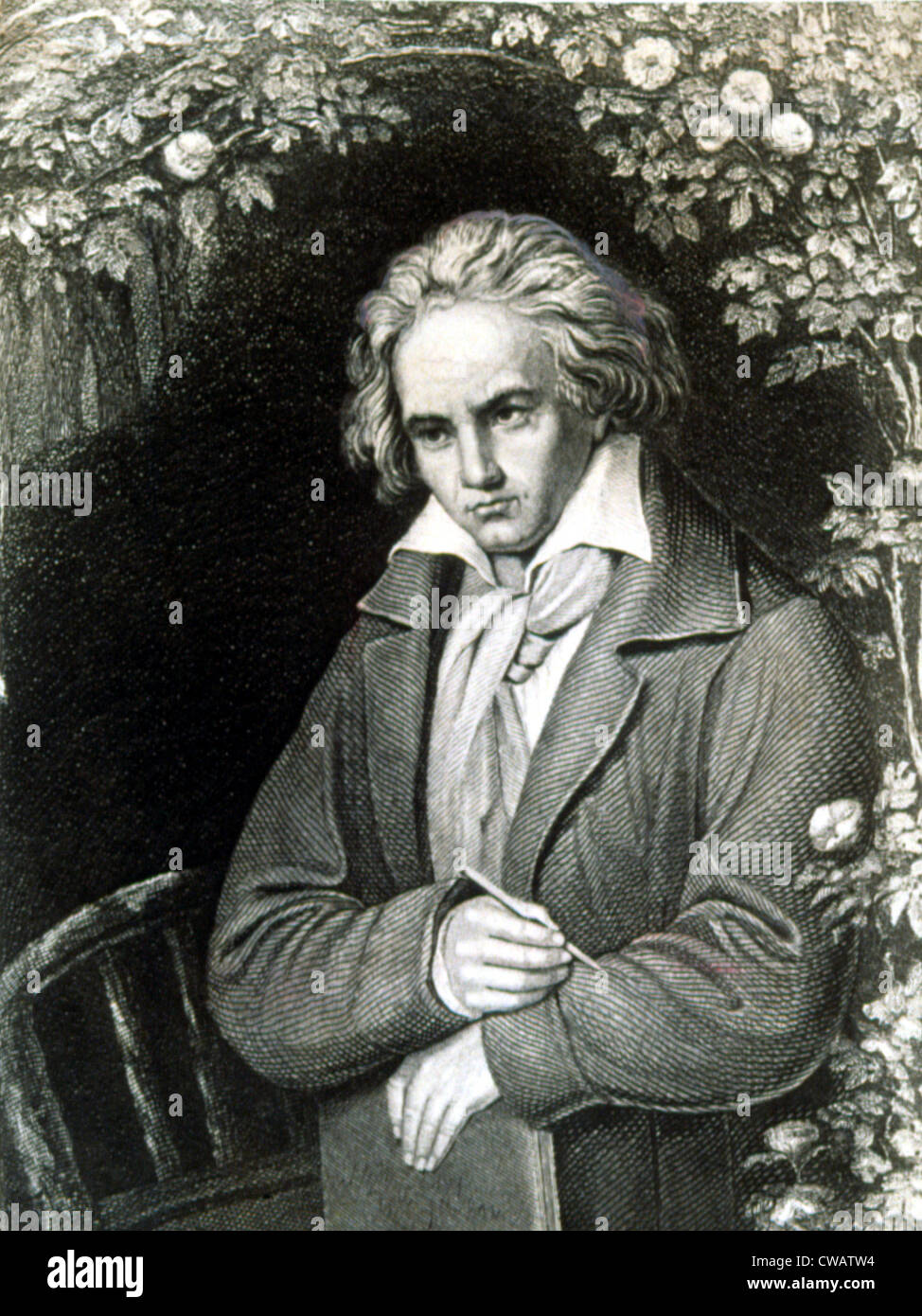 Ludwig van Beethoven Archives CSU/Everett Collection Banque D'Images