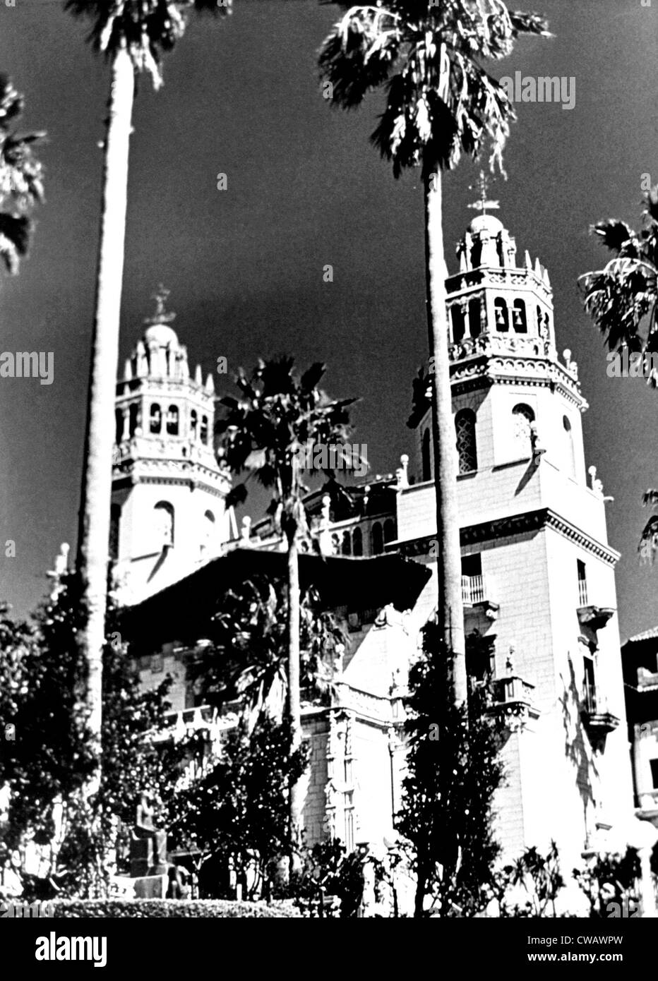 Hearst Castle, San Simeon, California © CSU Archives/ courtesy Everett Collection Banque D'Images