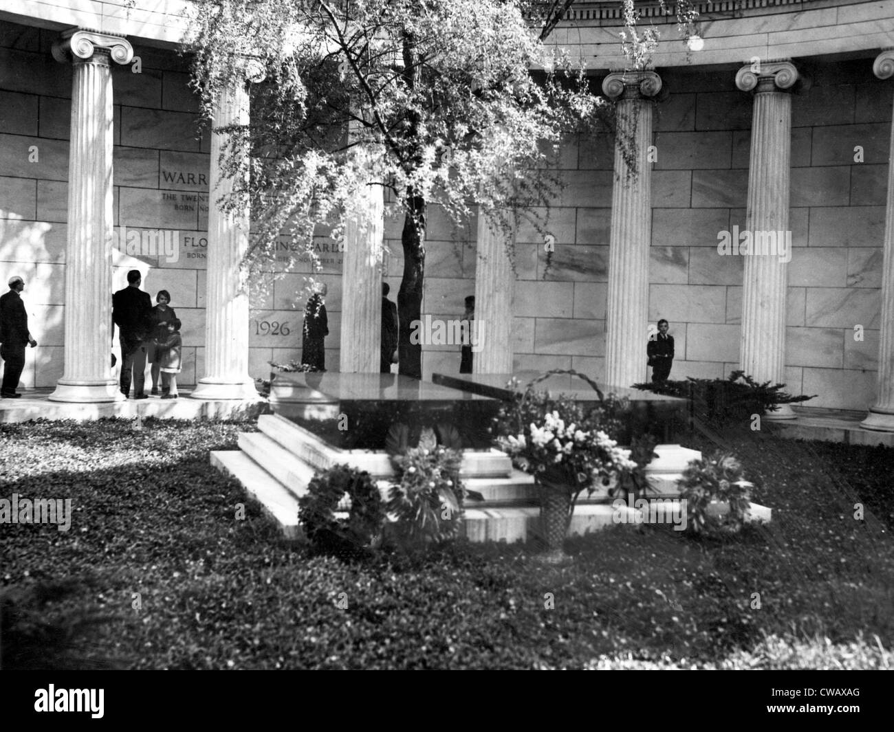 Tombe de Warren G. Harding, 29e président des États-Unis (1921-1923).. Avec la permission de la CSU : Archives / Everett Collection Banque D'Images