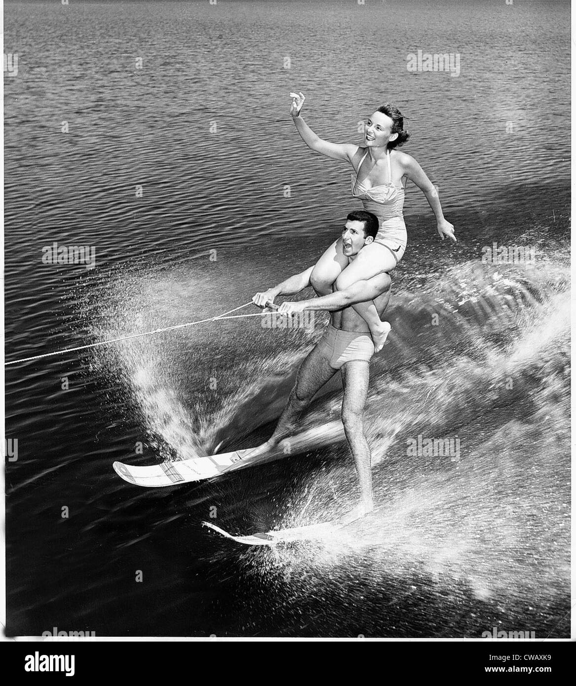 EV1302 - les skieurs nautiques. Avec la permission de la CSU : Archives / Everett Collection Banque D'Images