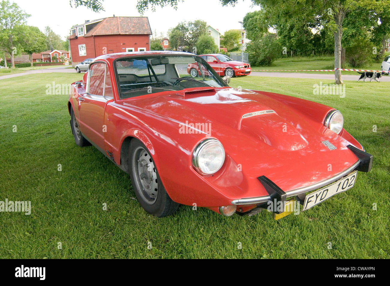 Voiture de sport 1960 saab sonnet classic cars Banque D'Images