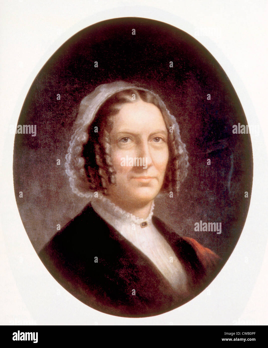 Abigail Fillmore (1798-1853), la Première Dame (1850-1853) Banque D'Images
