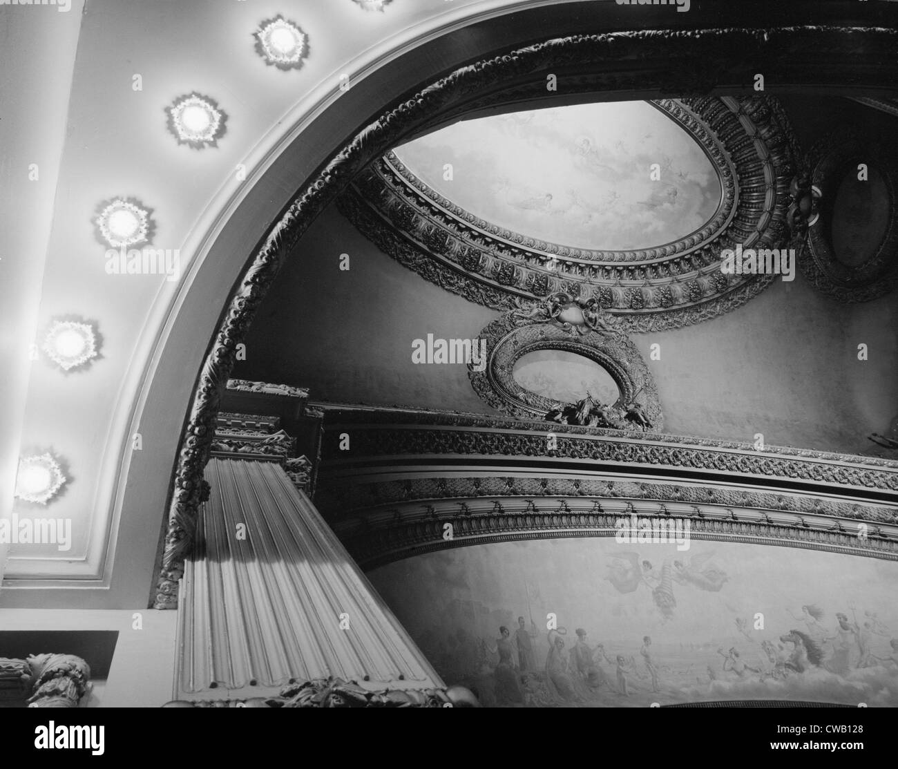 Cinéma, théâtre, Spreckels bâtiment et intérieur, conçu par Harrison Albright, construite en 1912, 123 Broadway, San Banque D'Images