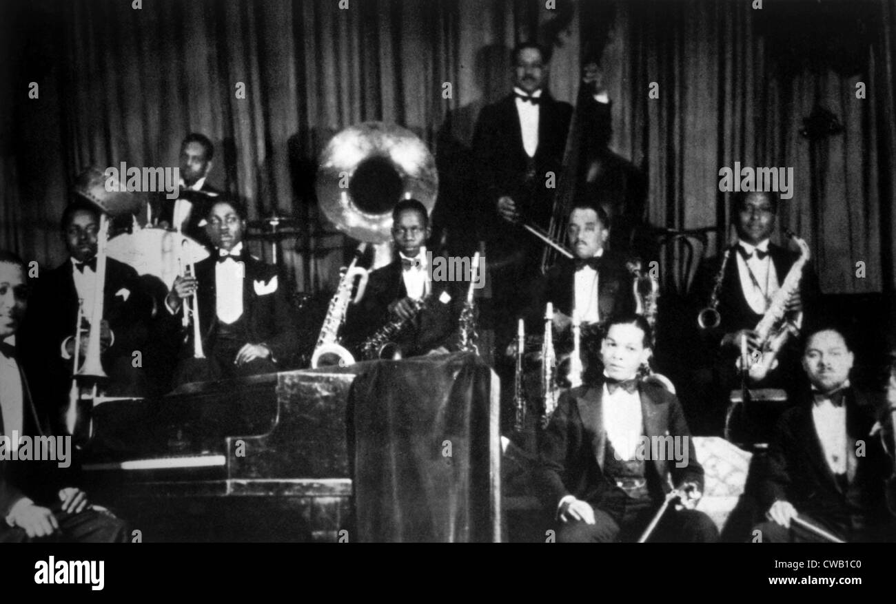 L'orchestre de Duke Ellington, 1926 Banque D'Images