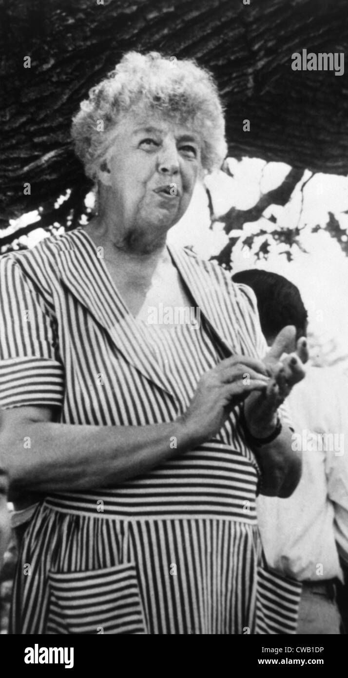 Eleanor Roosevelt (1884-1962), la Première Dame (1933-1945), ca. Années 1950 Banque D'Images