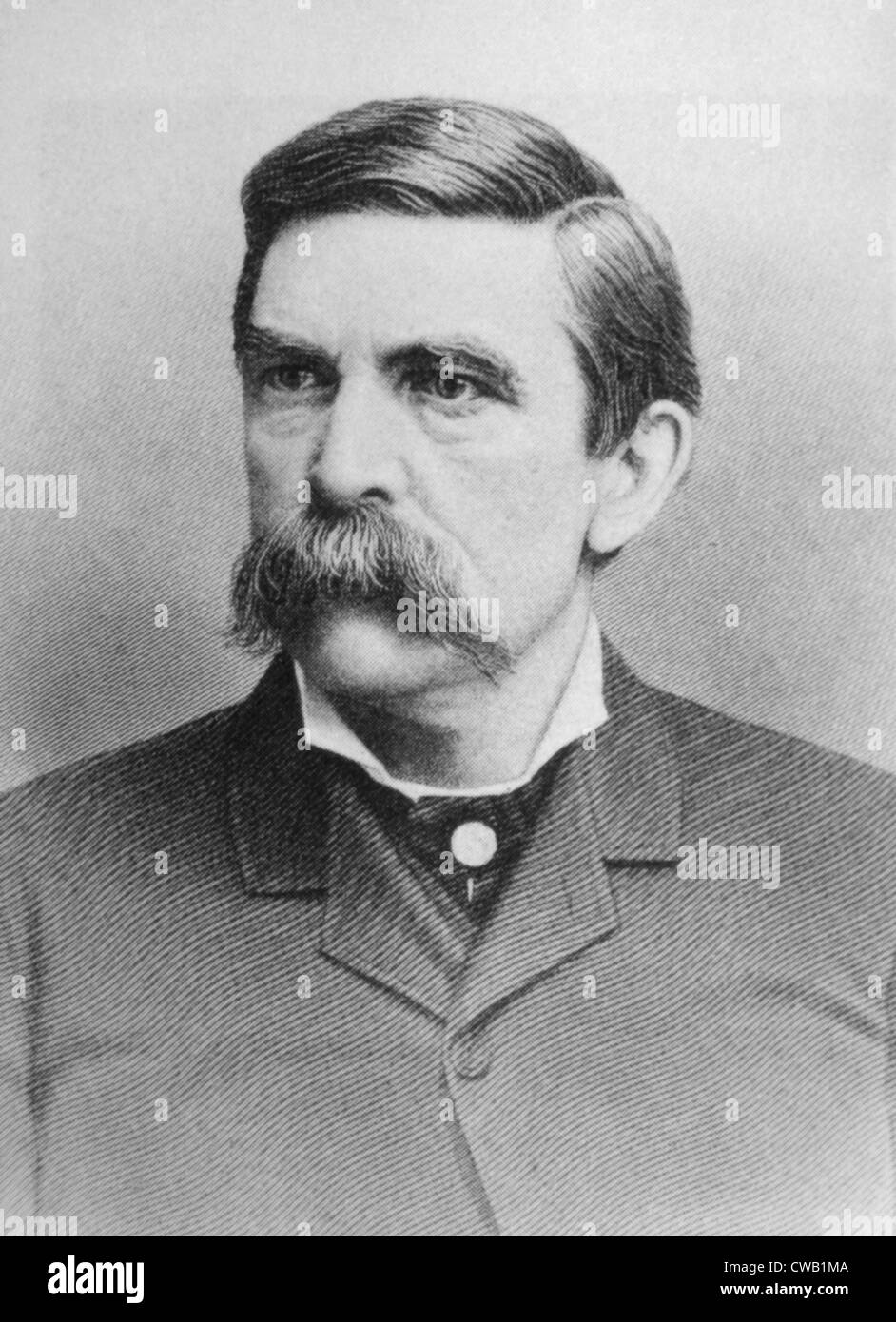 Grenville Mellen Dodge (1831-1916), ingénieur en chef dans la construction de l'Union Pacific Railroad Banque D'Images