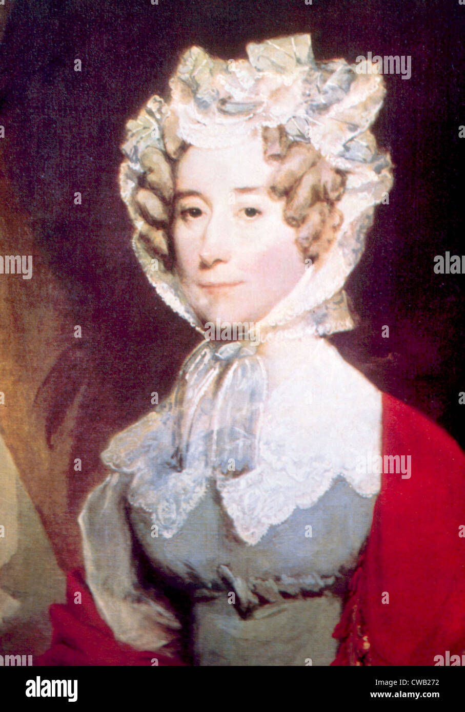 Louisa Adams (1775-1852), la Première Dame (1825-1829) Banque D'Images