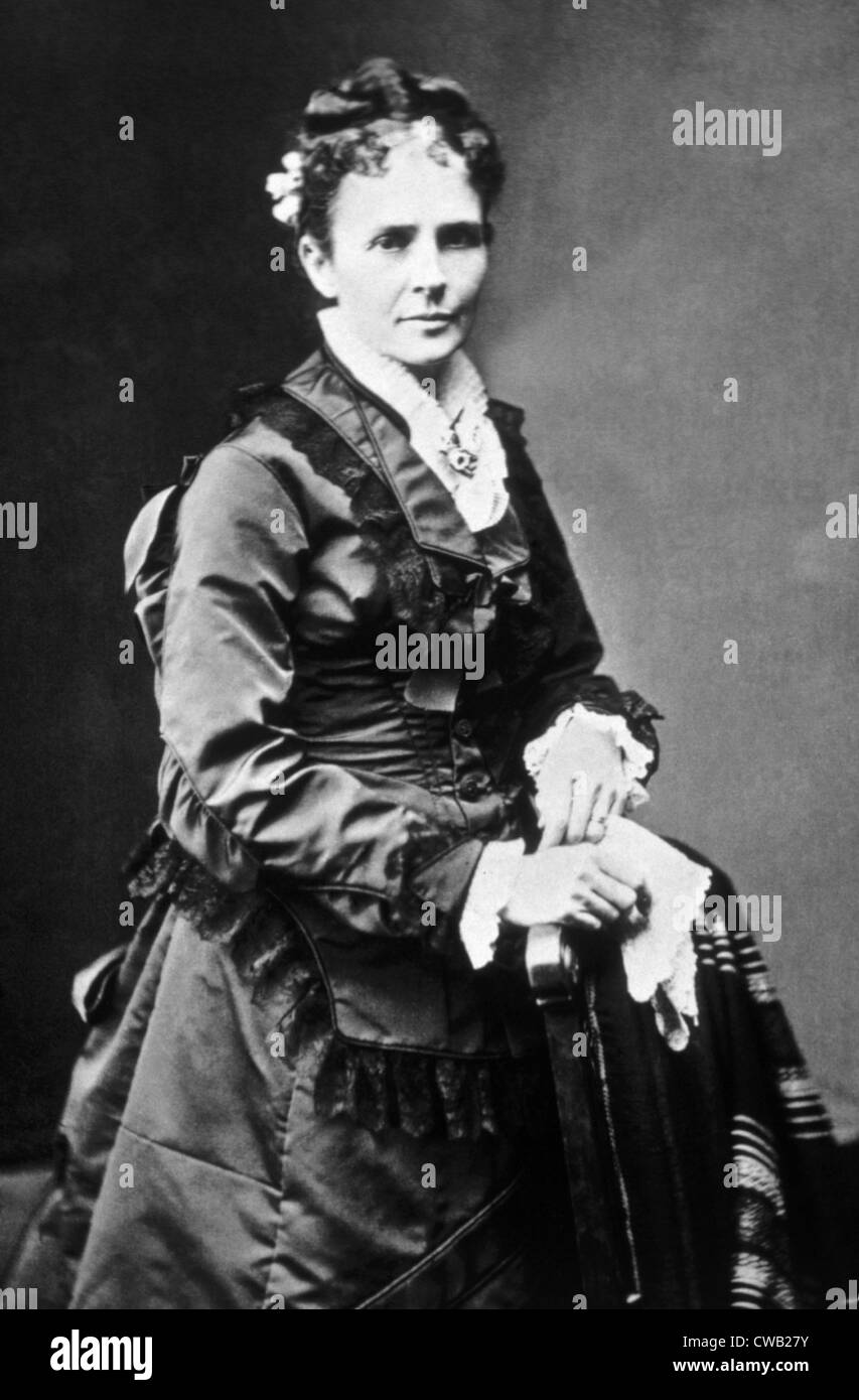 Lucretia Garfield, Première Dame des États-Unis, 1881 Photographie par Mathew Brady Banque D'Images