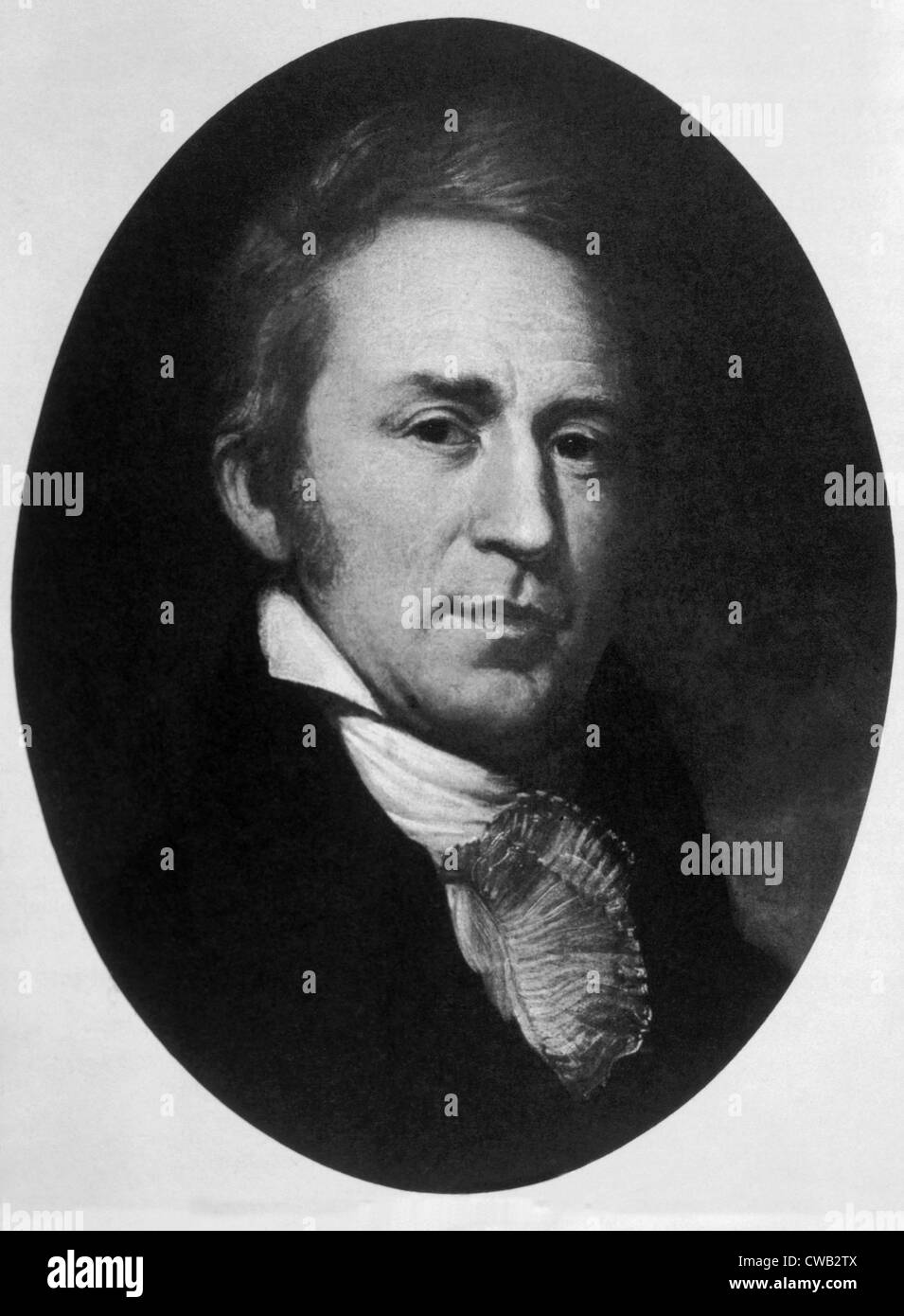 William Clark (1770-1838) co-dirigeant de l'expédition Lewis et Clark, portrait par Charles Willson Peale Banque D'Images