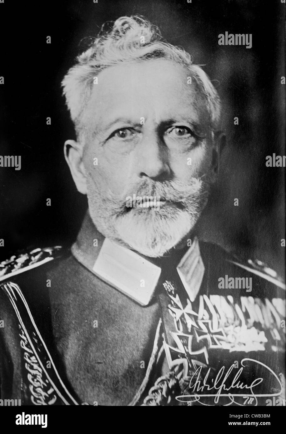 Kaiser Guillaume II (1859-1941), dernier empereur allemand, vers 1920. Banque D'Images