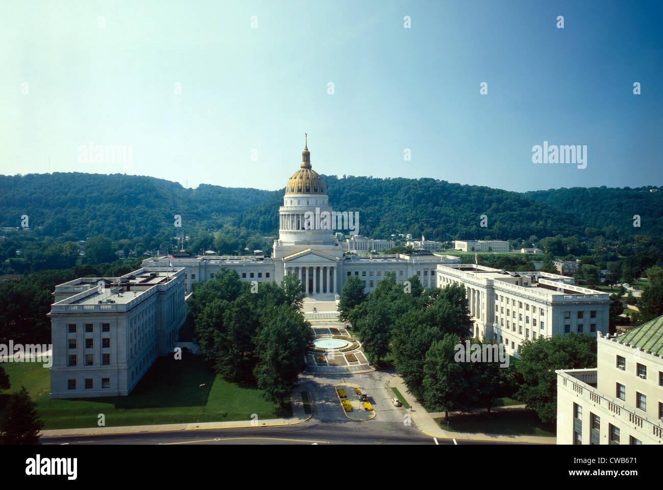 West Virginia Capitol, 1800 Washington Street, Charleston, WV, photo 1981 Banque D'Images