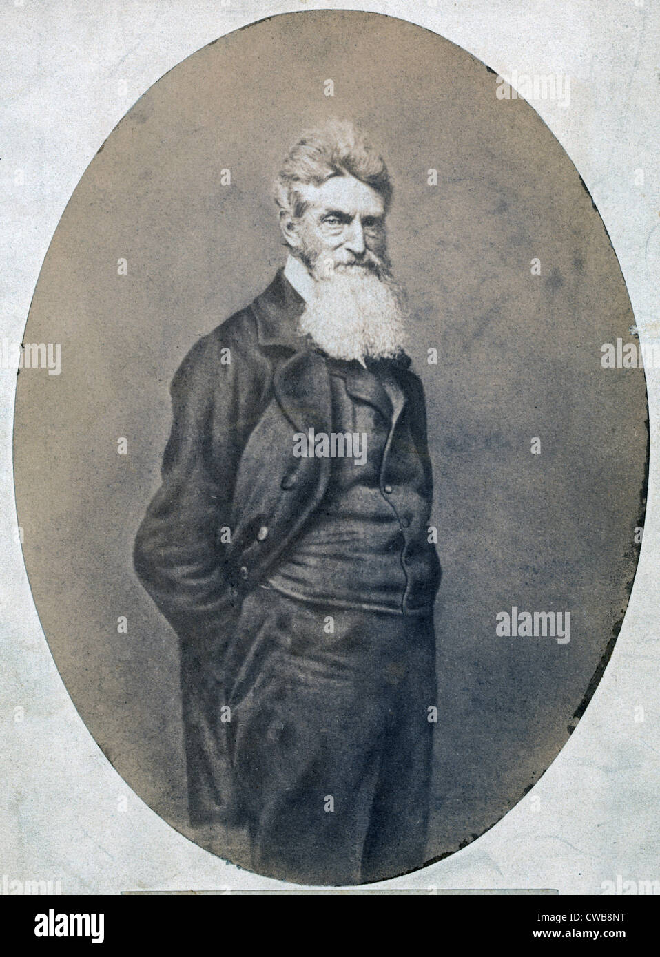 John Brown. Mai 1859 Portrait Banque D'Images
