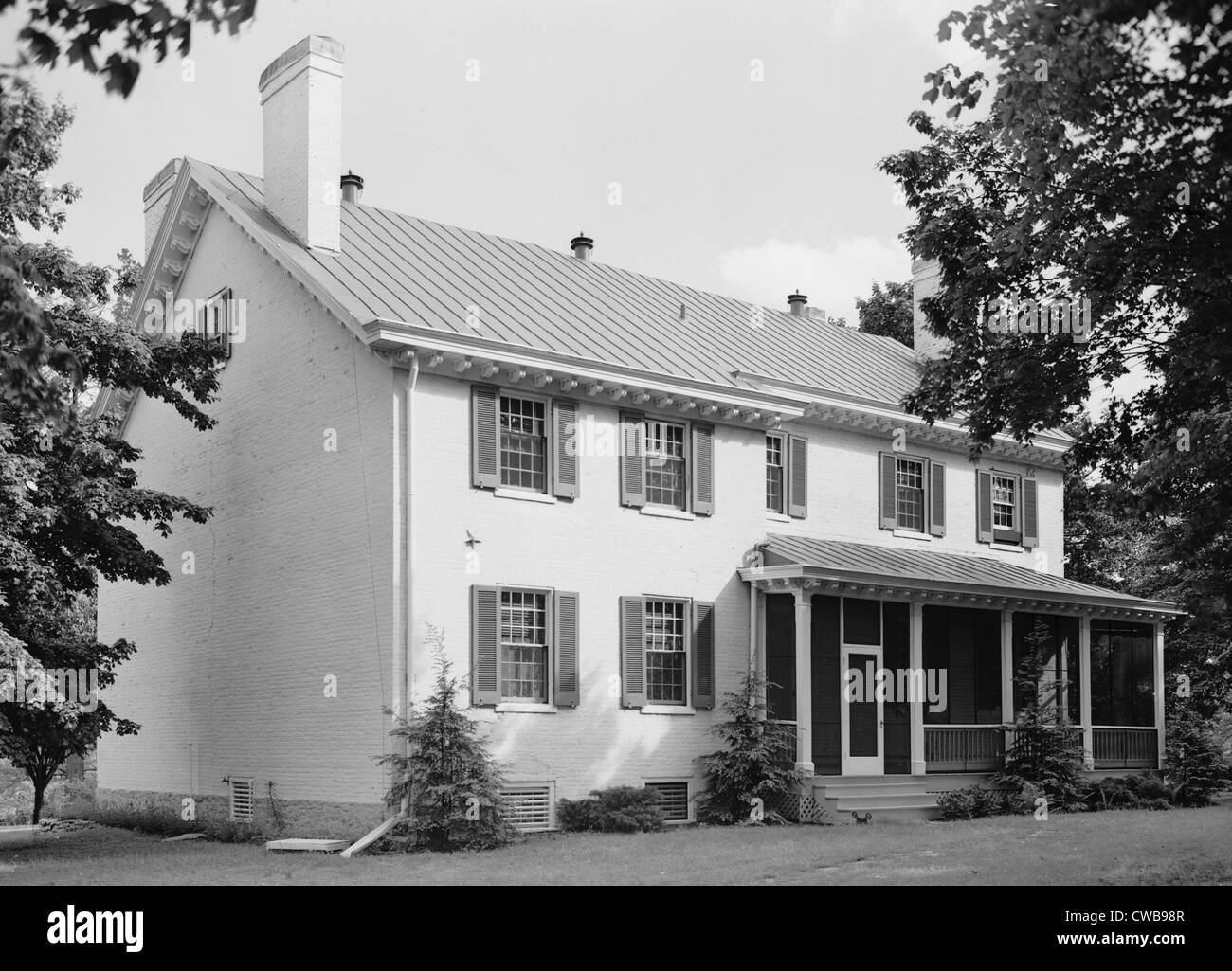 Zachary Taylor. Springfield, maison d'enfance du Général Zachary Taylor, 12e président des États-Unis. Montebello, Banque D'Images