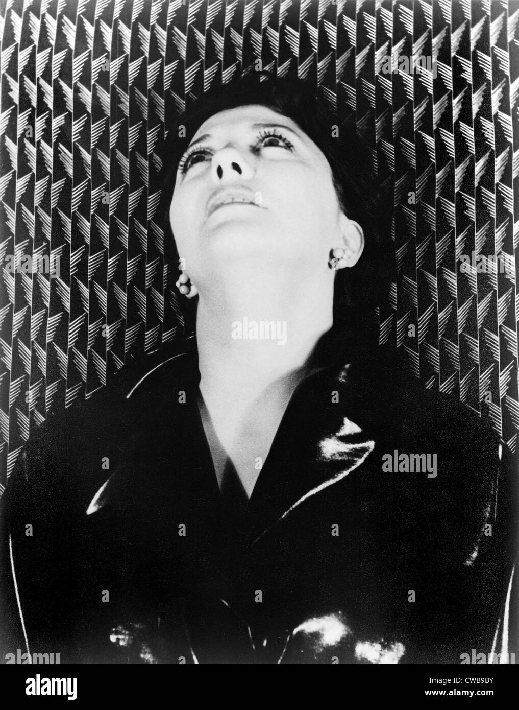 Helen Morgan, portrait par Carl Van Vechten, le 23 juin 1932. Banque D'Images