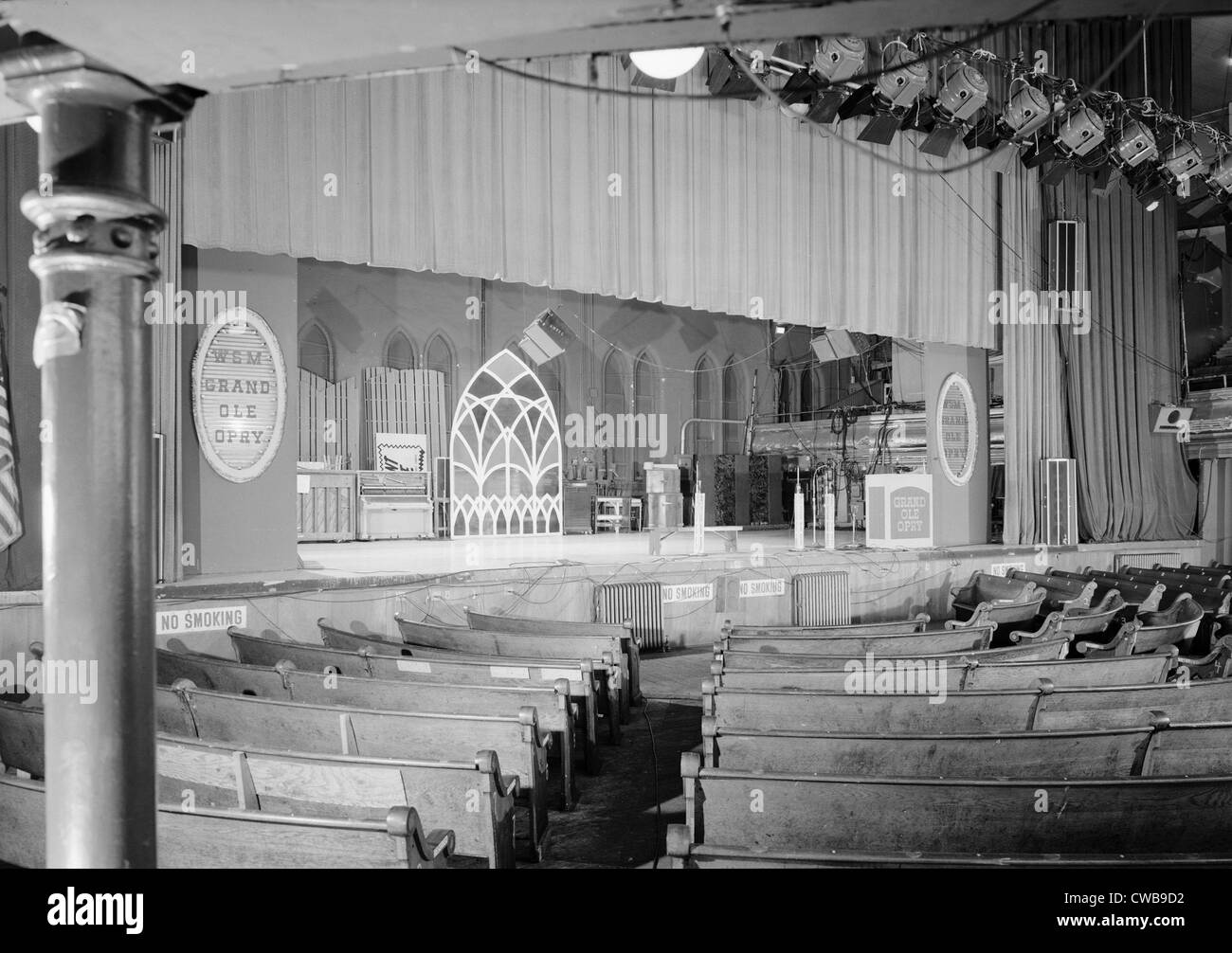 Le Grand Ole Opry, vers 1960 Banque D'Images