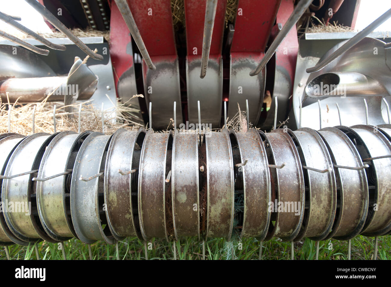 Presse à balles Banque D'Images