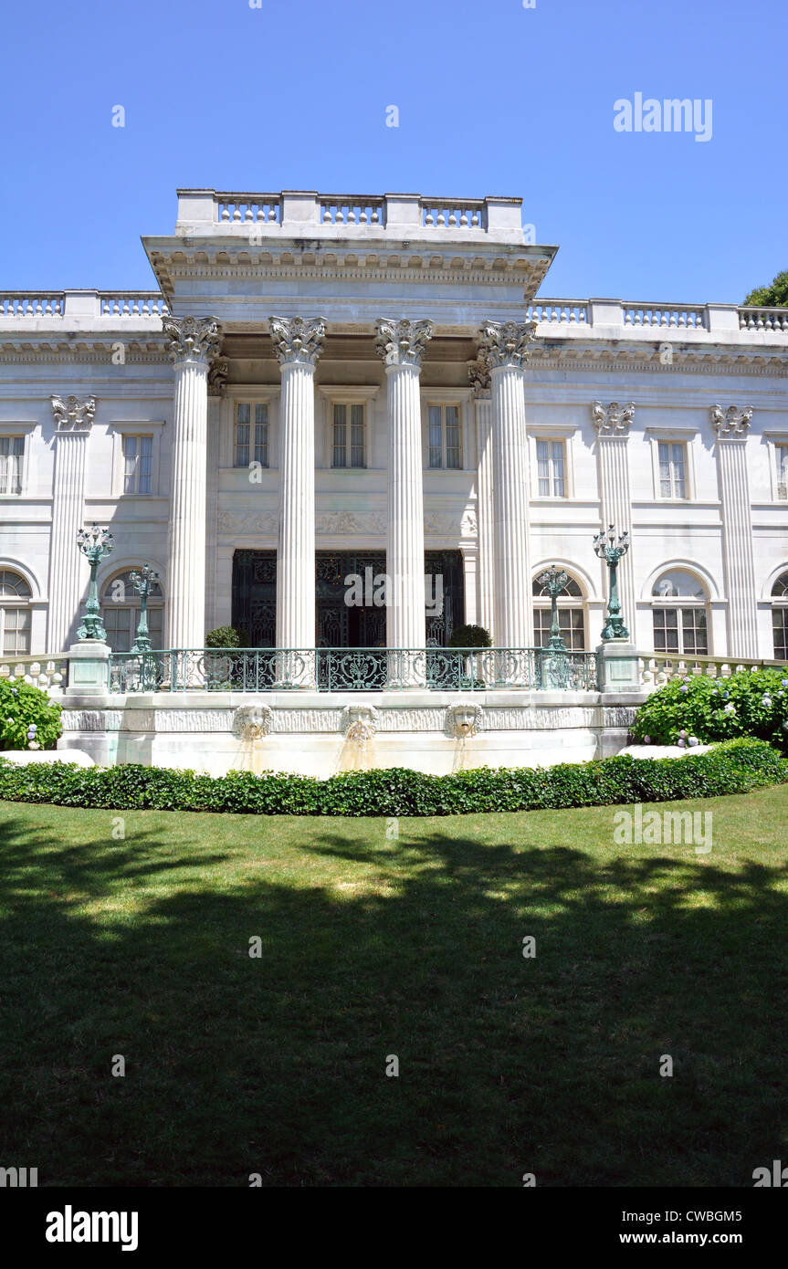 En Chambre, Vanderbilt Mansion, Newport, Rhode Island, USA Banque D'Images