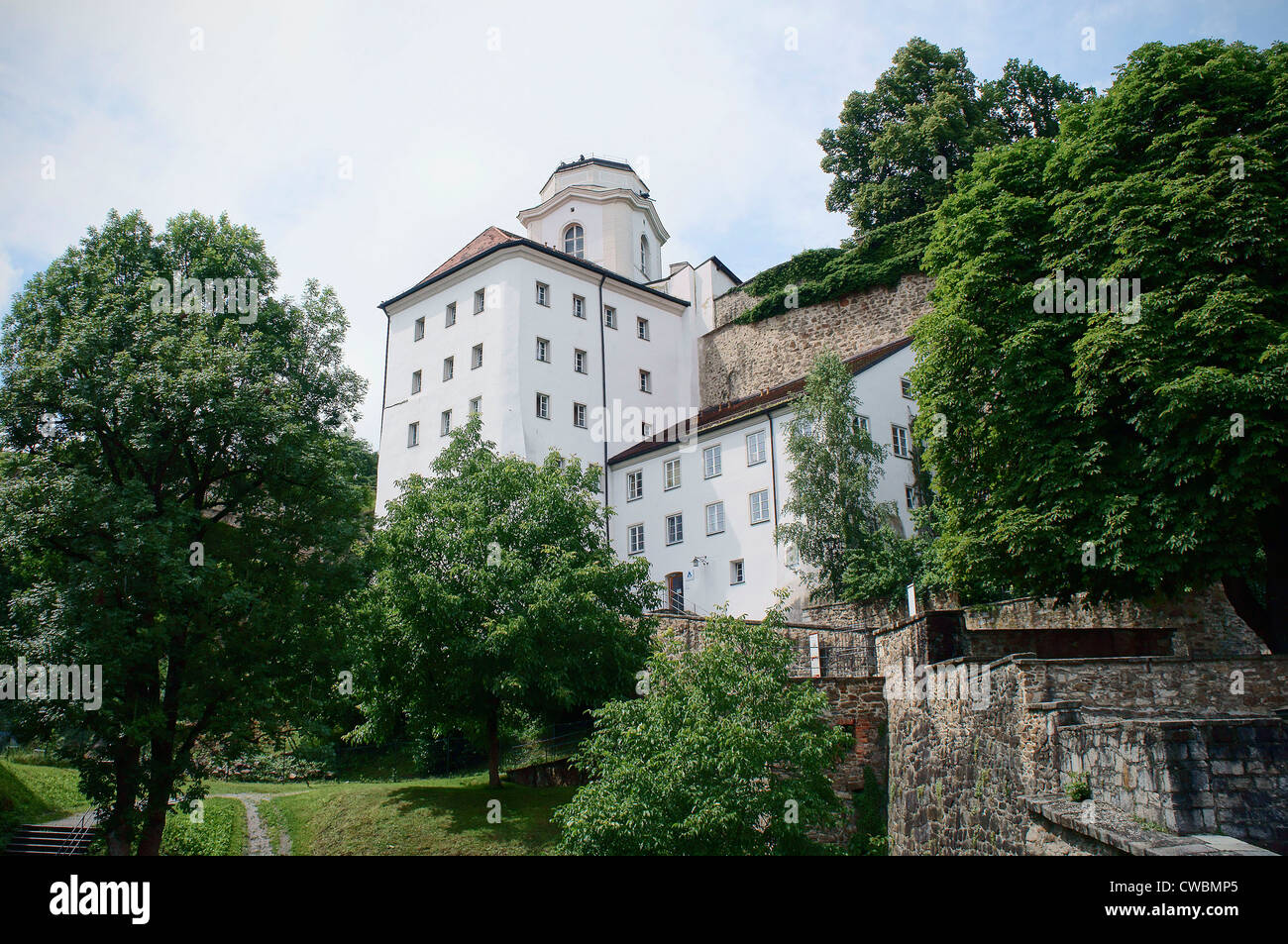 , Veste Oberhaus Passau, DreiflÃ¼ssestadt, "ville des trois rivières", l'Allemagne le 13 juillet 2012 (CTK Photo/Libor Sojka) Banque D'Images