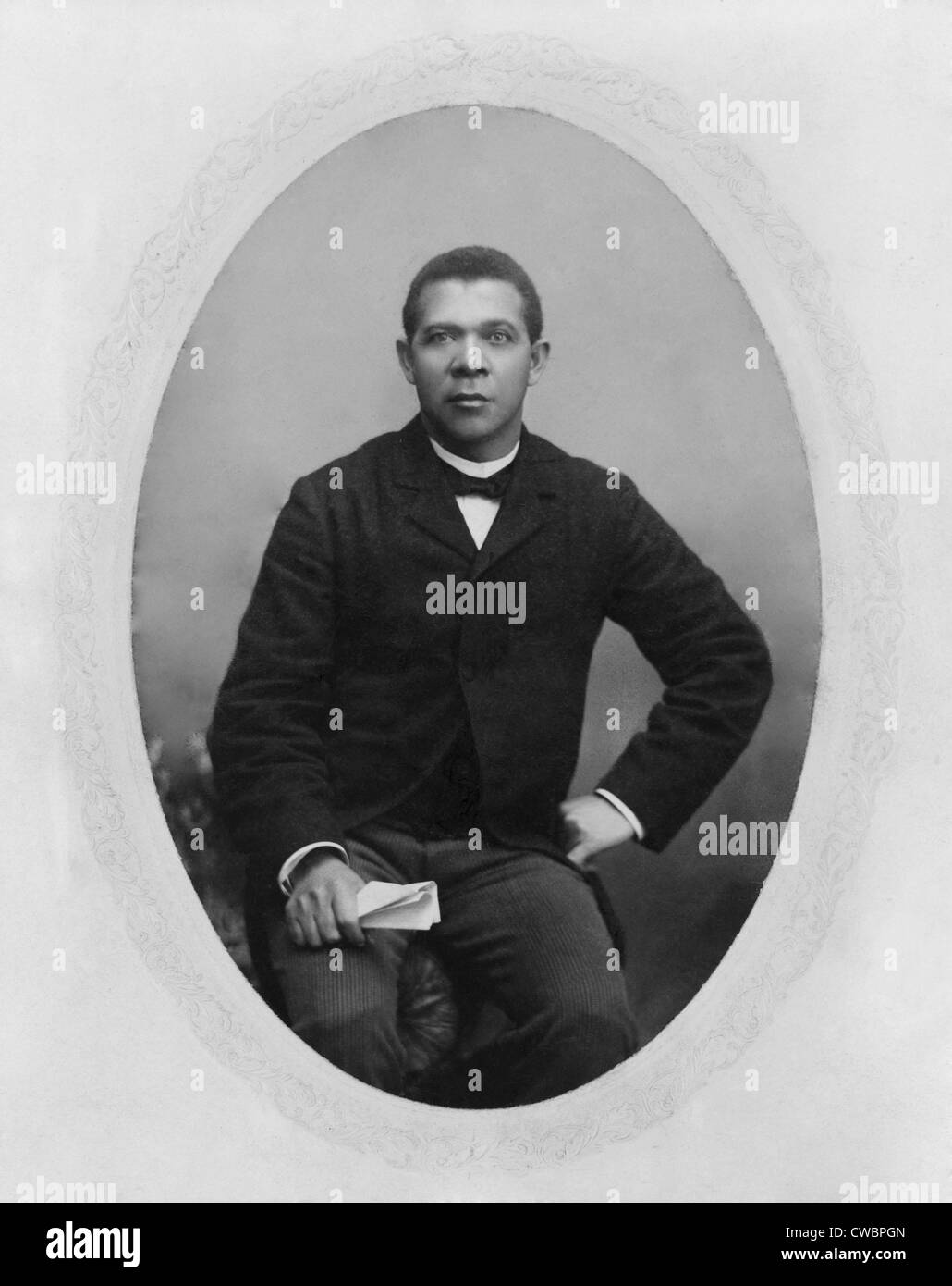 Booker T. Washington (1856-1915), ca. 1885. Banque D'Images