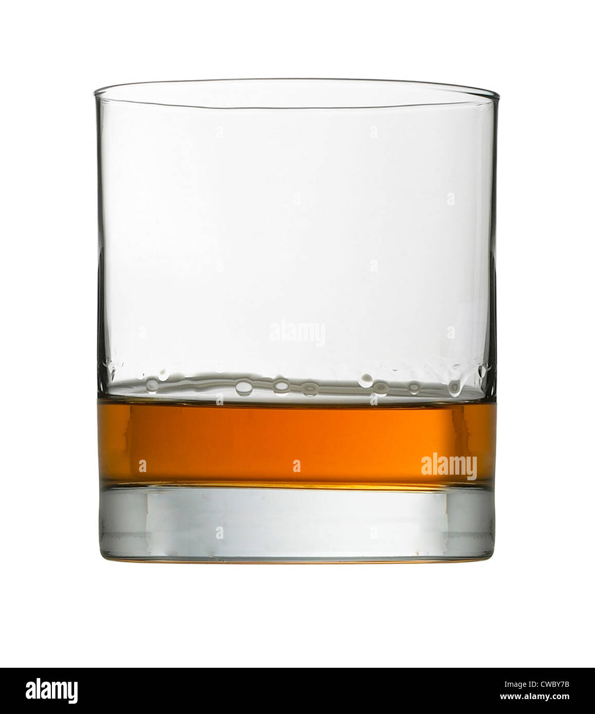 Verre de whisky Banque D'Images