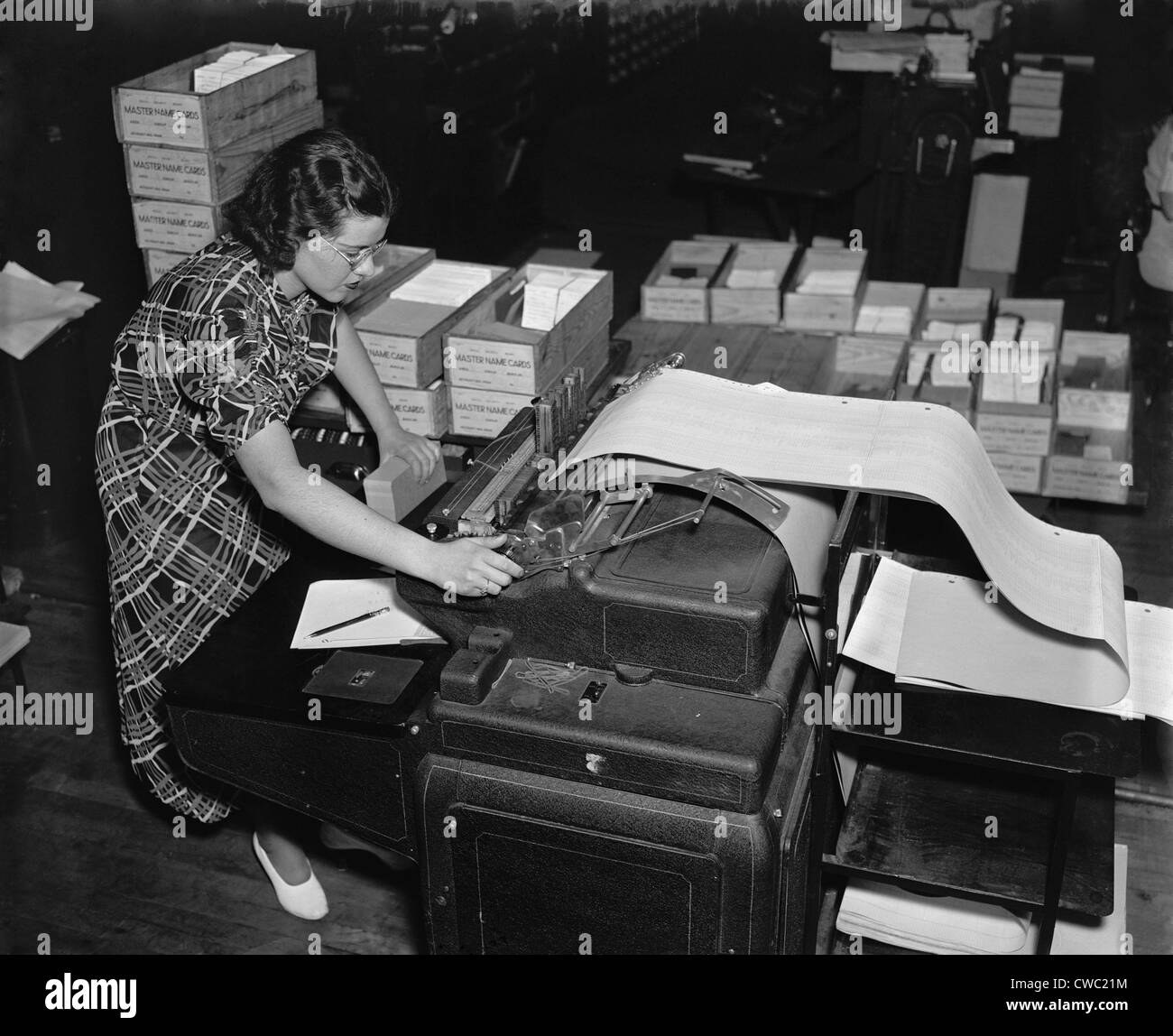 La nouvelle administration de la sécurité sociale a été contesté avec gestion d'un montant sans précédent d'informations pour suivre des citoyens Banque D'Images