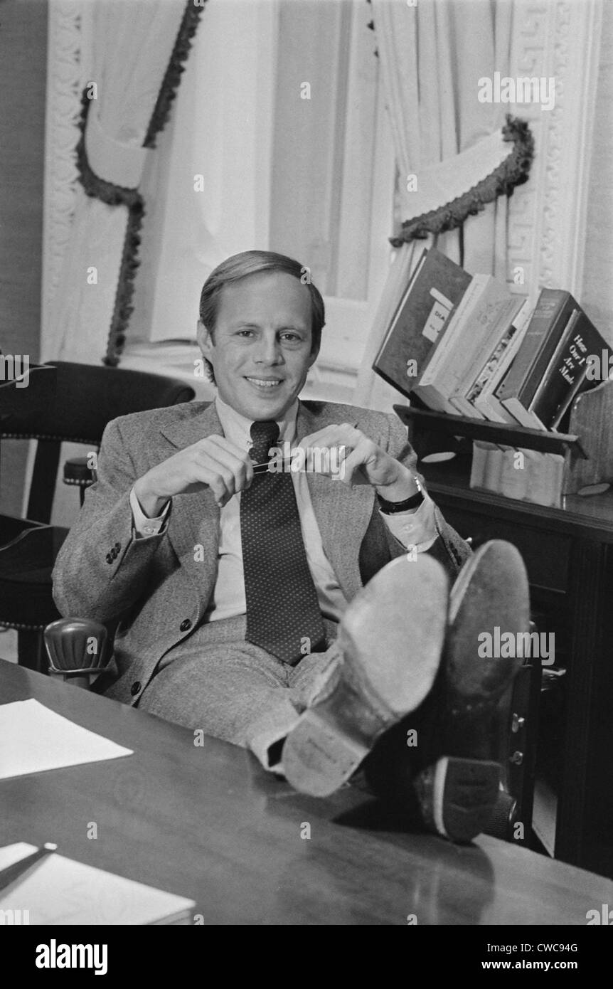 Portrait de John Dean avis au président Nixon de 1970 jusqu'à son licenciement le 30 avril 1973. Il a été le premier niveau élevé Banque D'Images