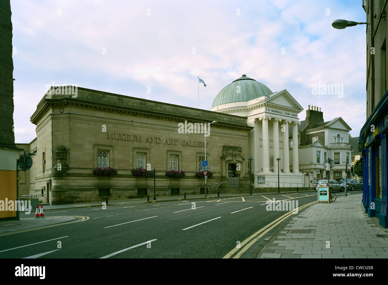 Musée et galerie d'art de Perth en Écosse Banque D'Images