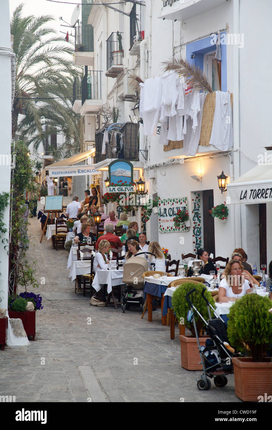 Ibiza, IBIZA, Ciudad de Ibiza, Dalt Vila Banque D'Images