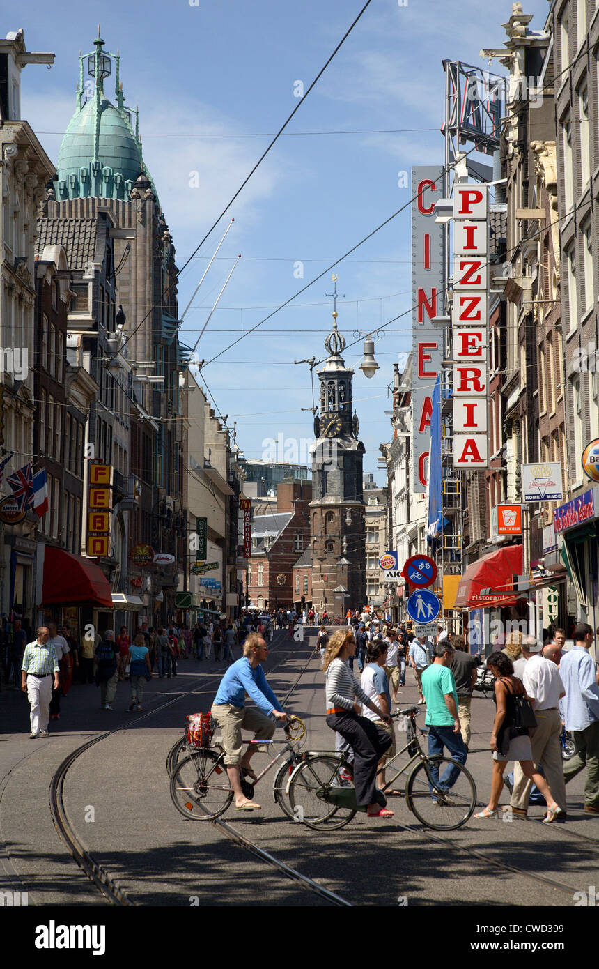 Amsterdam, vue sur la ville Banque D'Images
