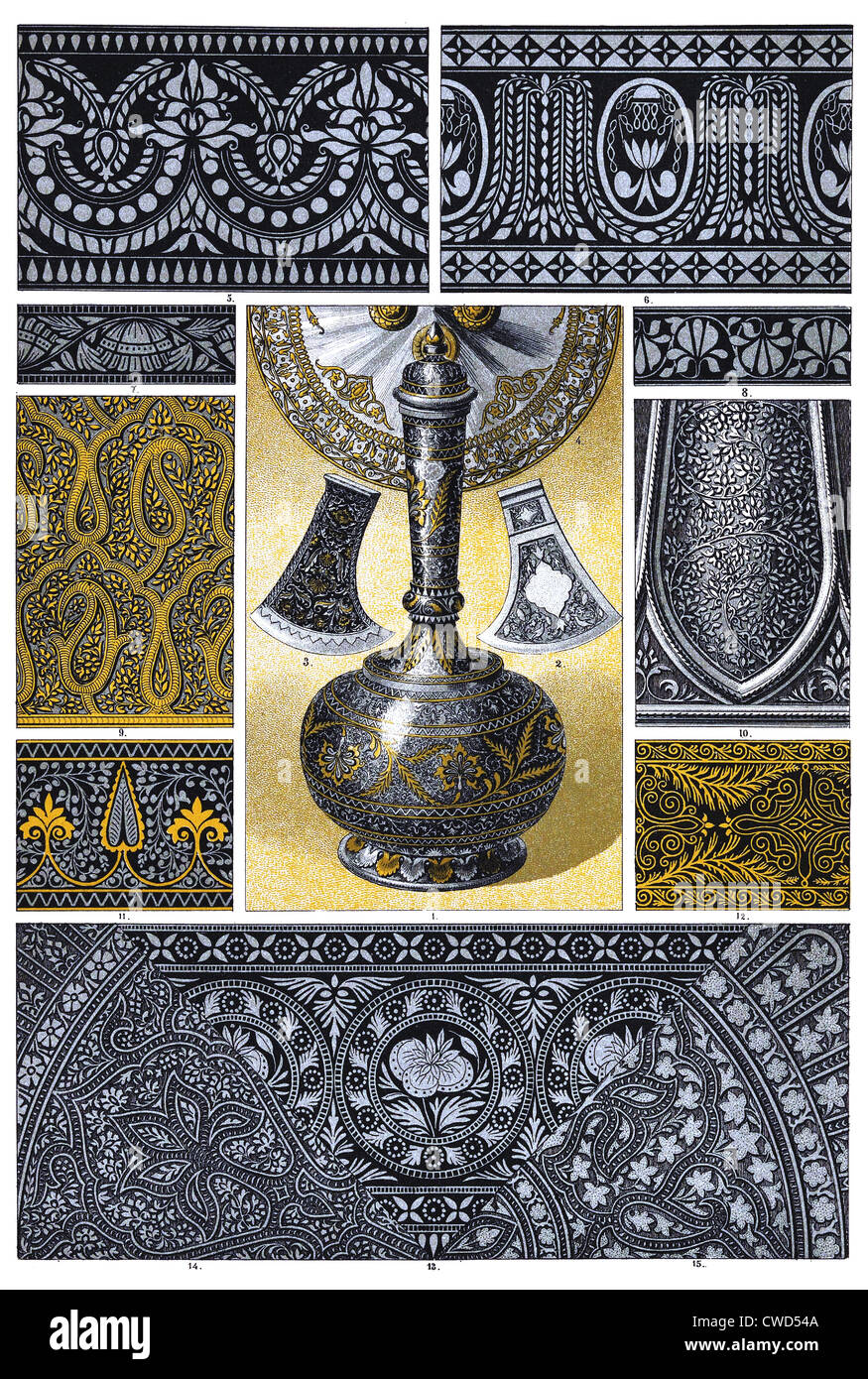 La ferronnerie indien Banque D'Images