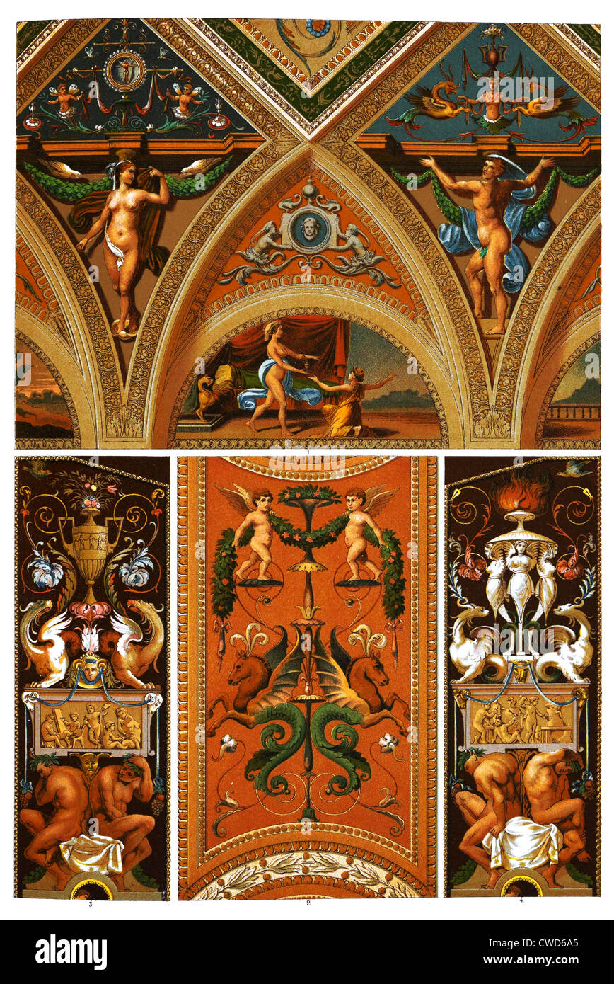 Renaissance ceiling Banque de photographies et d’images à haute ...