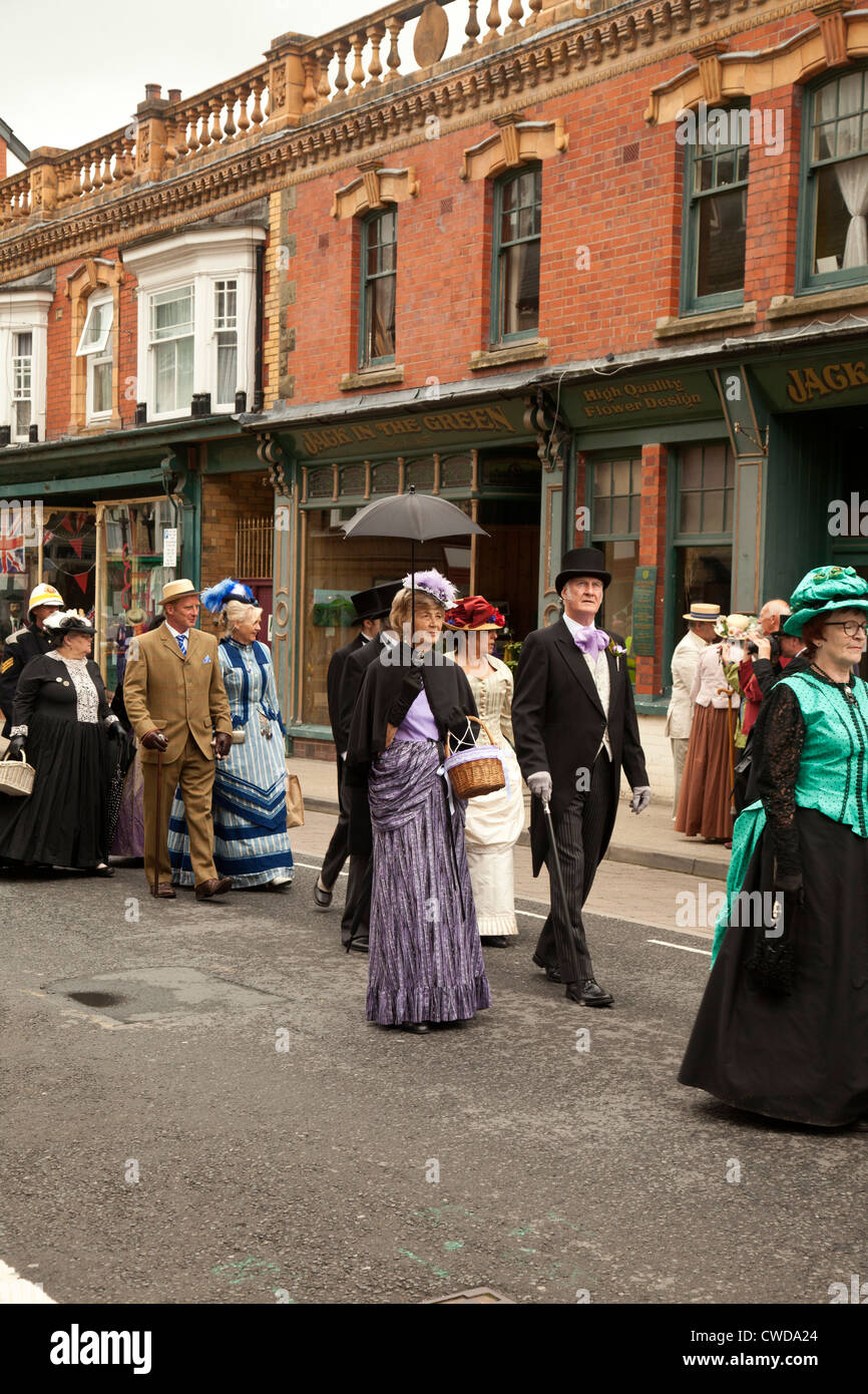 Festival victorienne Llandrindod Wells au Pays de Galles Banque D'Images