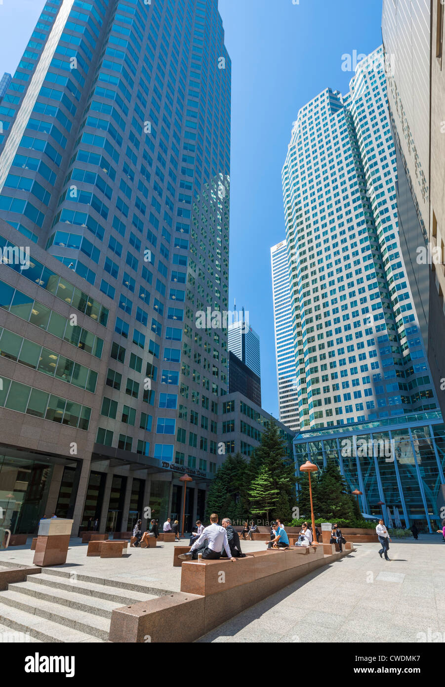 Immeubles de bureaux au lieu Brockfield off/Street dans le quartier financier, Toronto, Ontario, Canada Banque D'Images