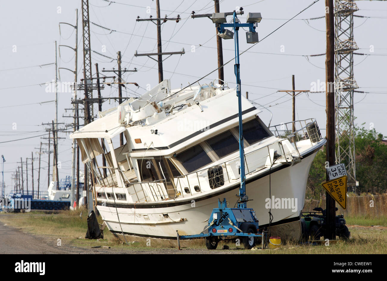 L'ouragan Katrina Banque D'Images