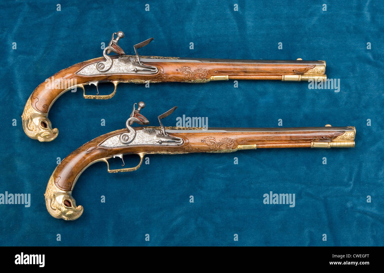 Pistolets à silex, Riedlingen Banque D'Images