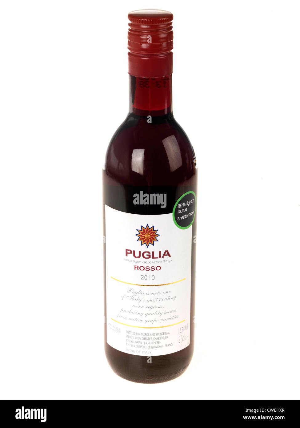 Puglia rosso red wine Banque D'Images