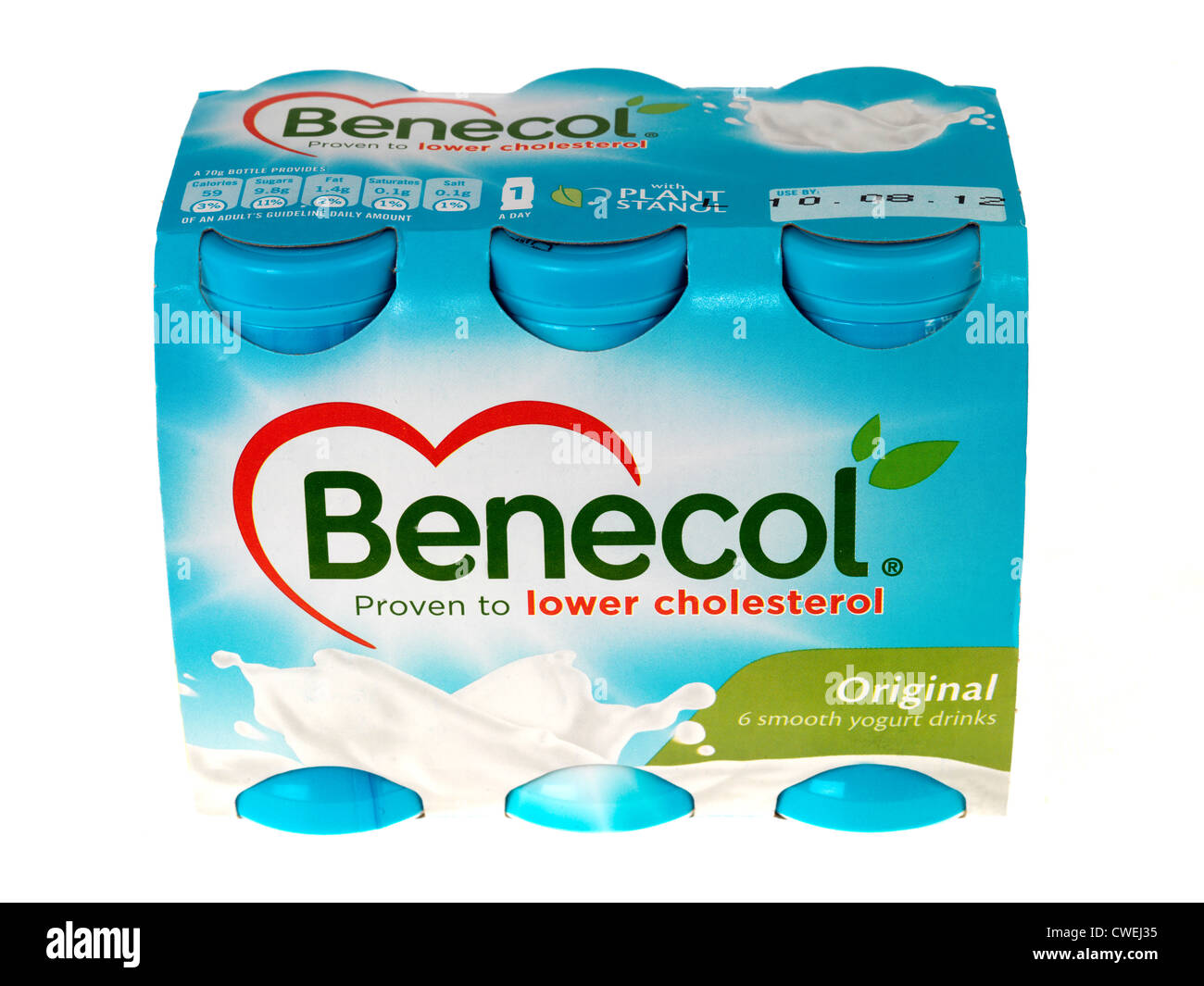 Drink yaourt benecol original Banque D'Images