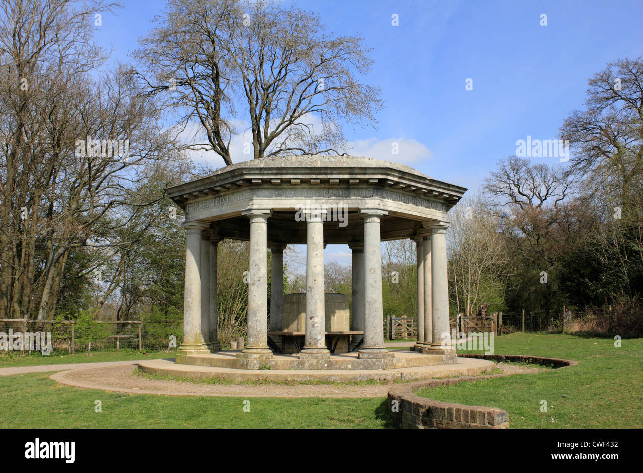 Reigate Hill dans les North Downs, Surrey, Angleterre, Royaume-Uni Banque D'Images