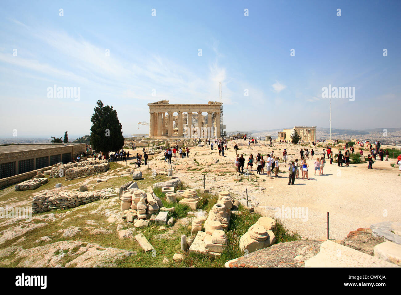 Grèce, Athènes, Acropole Banque D'Images