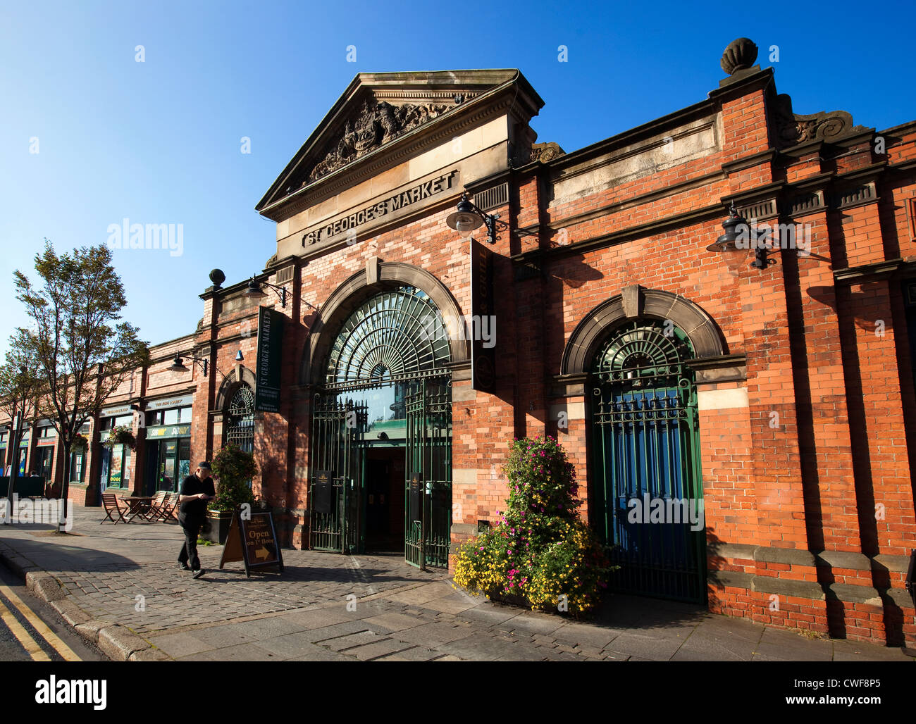 St George's Market, Belfast, en Irlande du Nord Banque D'Images