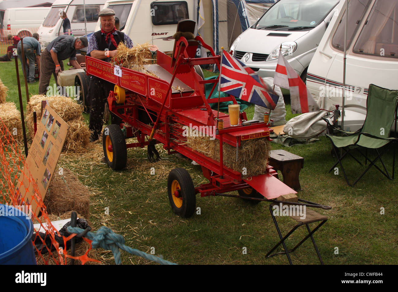 Tracteurs Banque D'Images