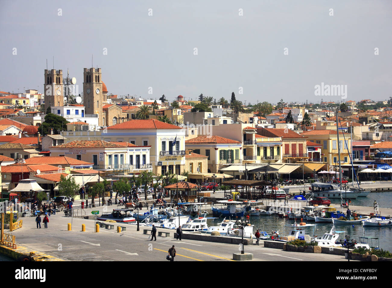La Grèce, l'île d'Aegina Banque D'Images