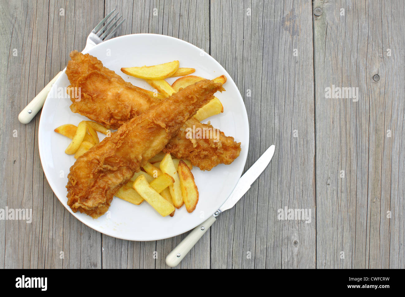Fish and chips Banque D'Images